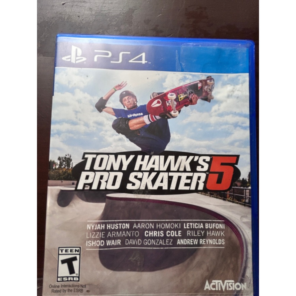 Tony Hawk's Pro Skater 5 PS4 PlayStation 4 Activision Skateboarding Video Game